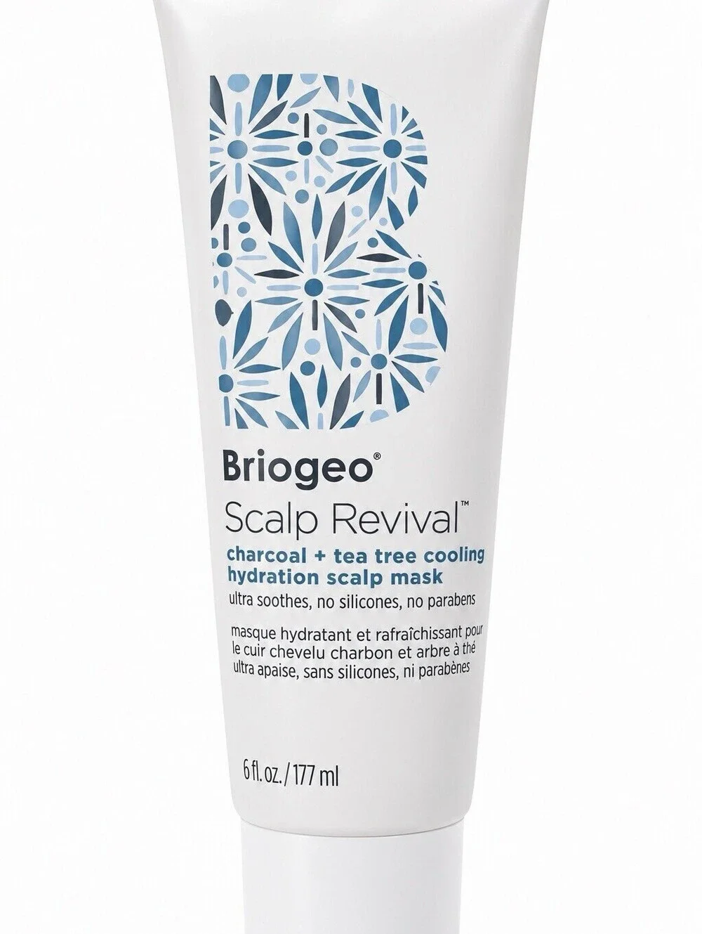 Briogeo Scalp Revival Charcoal Tea Tree Hydration Mask 6oz NEW Clean Beauty